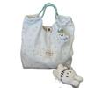 New cute floral shoulder canvas bag student female shoulder bag large capacity tote bag tote commuter bag