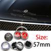 2025 Hot 1pc 57mm 2Pin AFFALTERBACH Tree Hood Sticker for AMG Mercedes-benz A35 A45 GT50 W177 W246 GLB SLK GLA AMG Hood Sticker