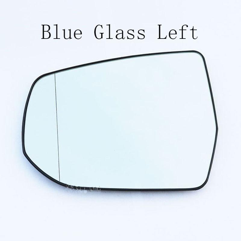 Replace Convex Heated Side Wing Blue Rear Mirror Glass for Chevrolet Malibu 2012 2013 2014 2015 2016 2017