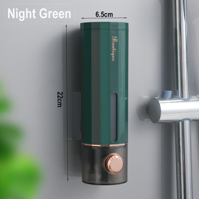 Manual Soap Dispenser Shower Gel Shampoo Hand Sanitizer Liquid Containers Light Luxury Press-type Non-Perforating Soap Dispenser