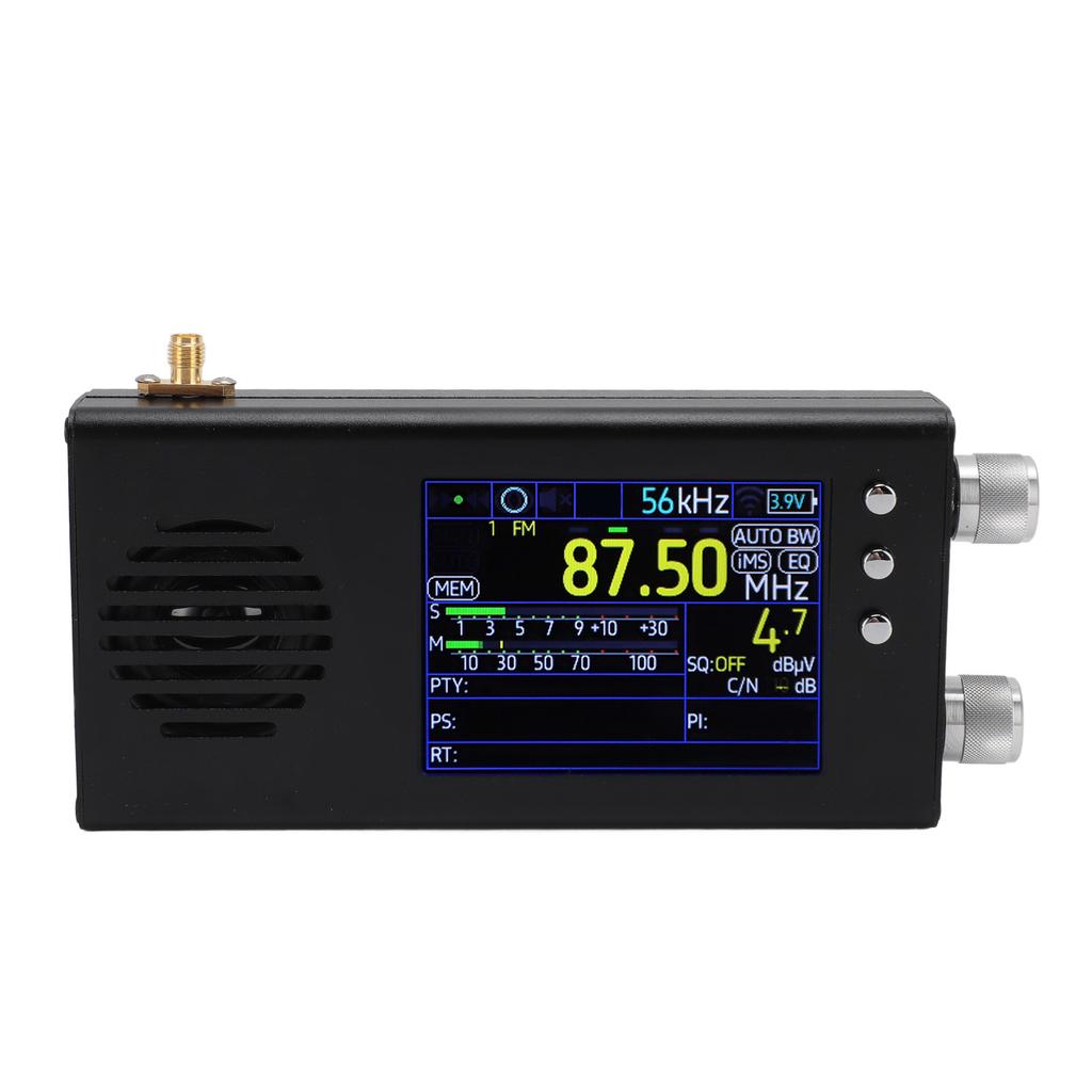 Portable SSB Shortwave Radio Receiver 3.2 Inch LCD Display Dual Stereo Speakers 5000MAH Battery AM FM SW CB VHF UHF     LW MW Full Band Radio Recei