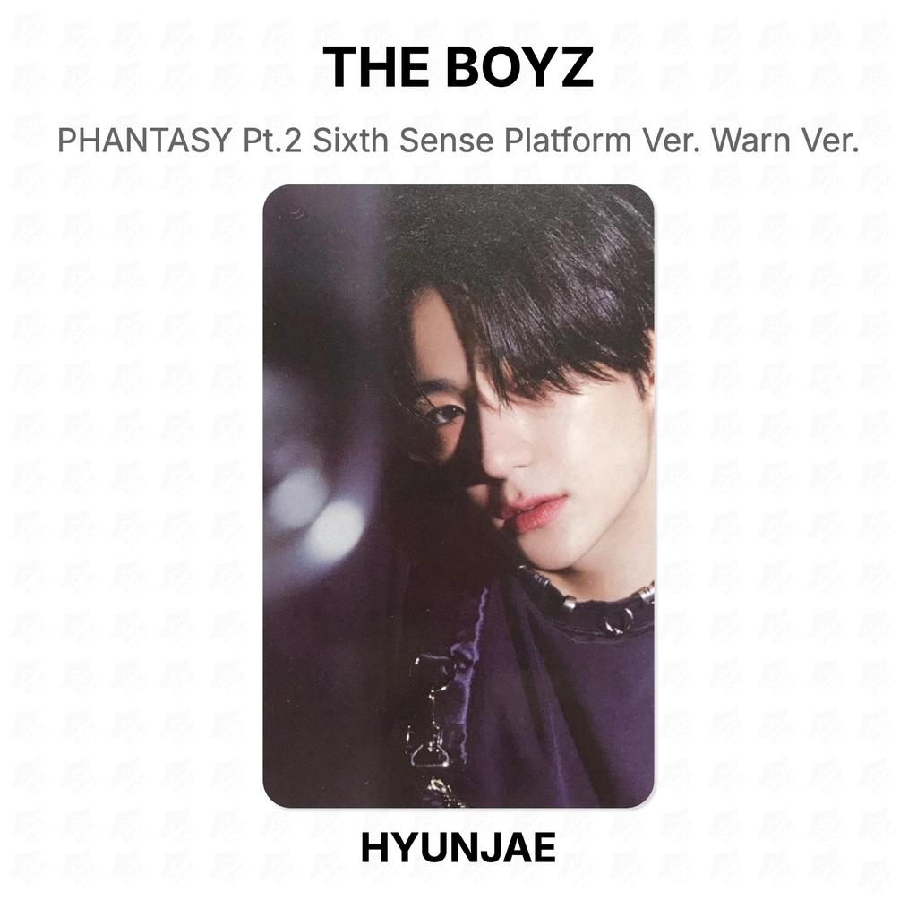 THE BOYZ PHANTASY Pt.2 Sixth Sense Platform Ver. Warn Ver. Official Photocard