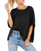 Women's Oversized Short Sleeve T Shirt Loose Casual Summer Tee