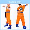 Vibrant Kids Adult Anime Dragon Ball Z Goku Cosplay Costume Set For Fancy Parties