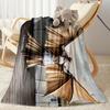 Gothic Style Blanket Soft Warm Cozy Perfect for Chair Bedding Livingroom for All Seasons Playful Design Gift for Travel Home Birthdays