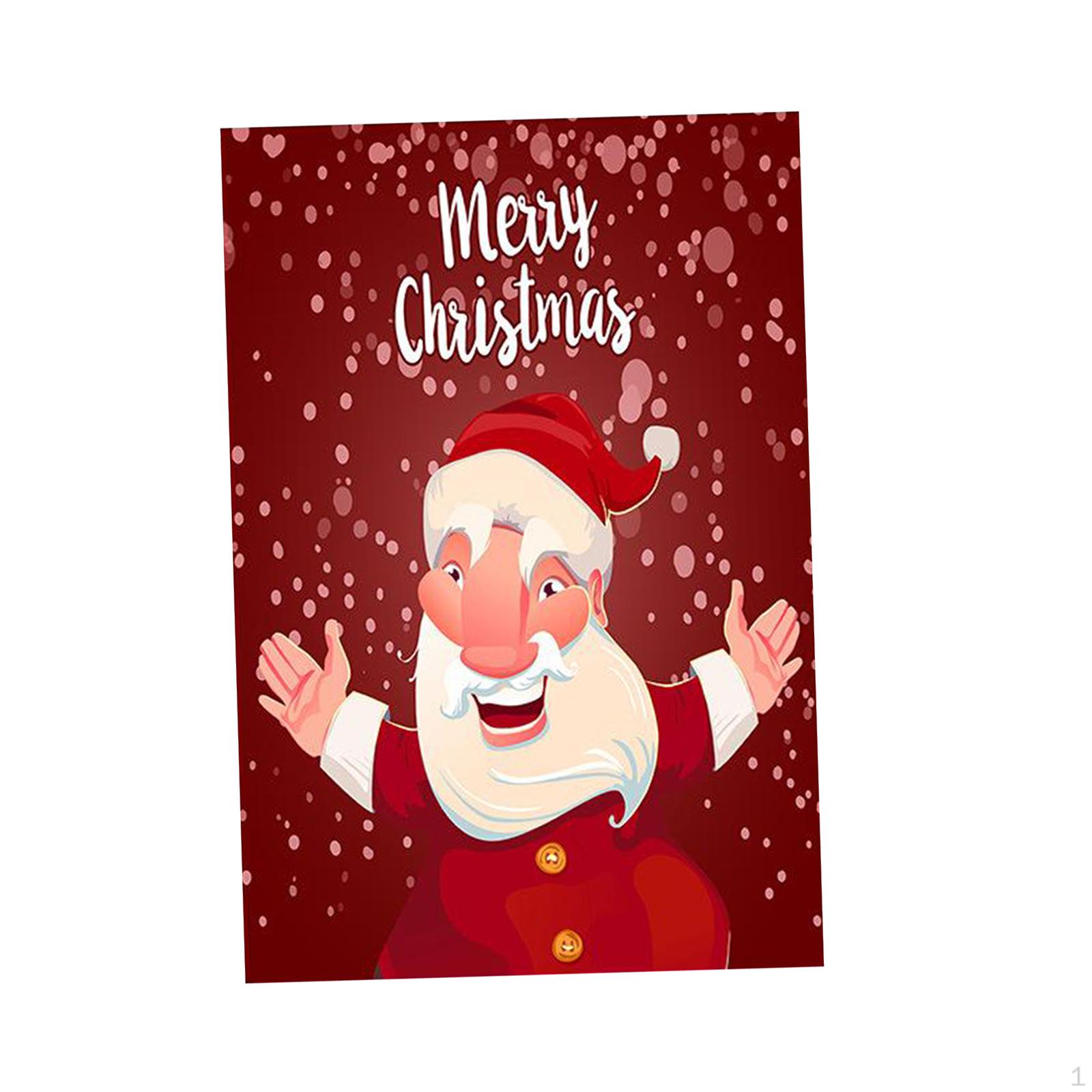 

Декорація прапор-гірлянда, лляна тканина, 47x32см Laughing Santa_1