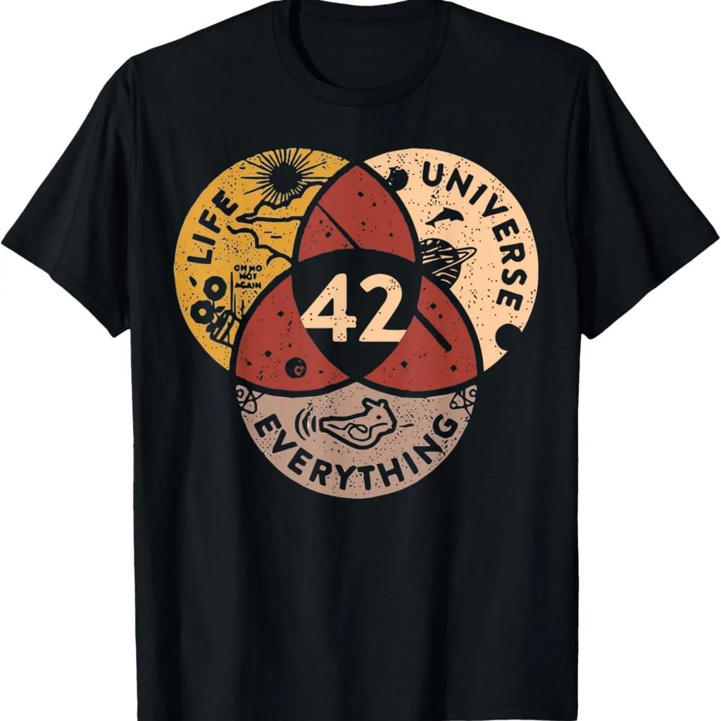T-shirt Vita Universo Tutto 42 Risposta alla Vita