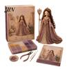 Beginner Beading Set Divine Beaded Goddess Kit, 3D DIY Bead Craft Colorful Kit Art Project with Beads for Adults Teens Women Handmade Gift