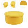 Silicone Compact Stackable Simple Round Lunch Boxes for Kids Camping Student