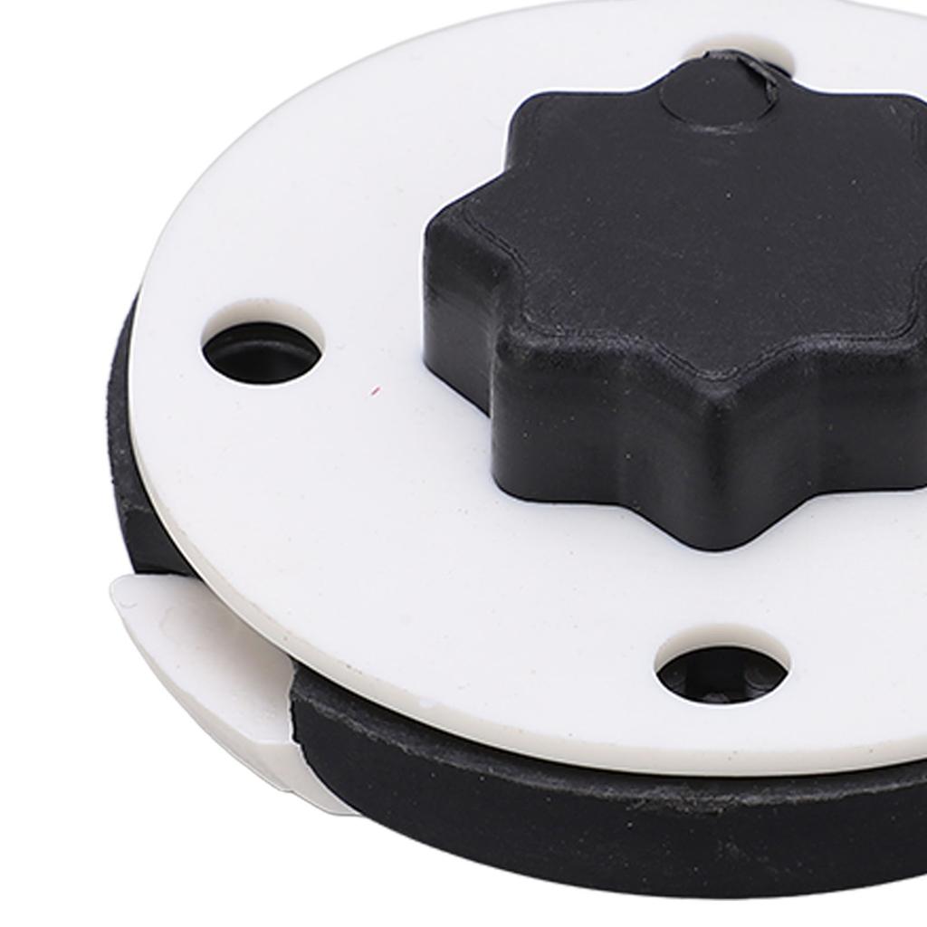 Kayak Track Mounting Base Round 8 Angle PC Material Easy Carry Wear Resistance Kayaking Accessories