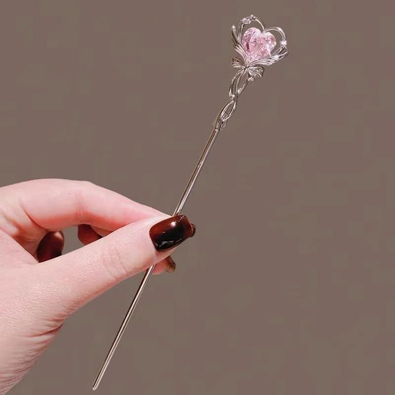 Super Fairy Creative Magic Wand Hairpin Girlish Heart Hair Accessory Hairpin Personalized Trendy Love Magic Wand Hair Accessory