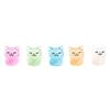 Resin Luminous Cat Figurines Glow At Night Miniature Lucky Cat Mini Cat Animal  Gift Giving