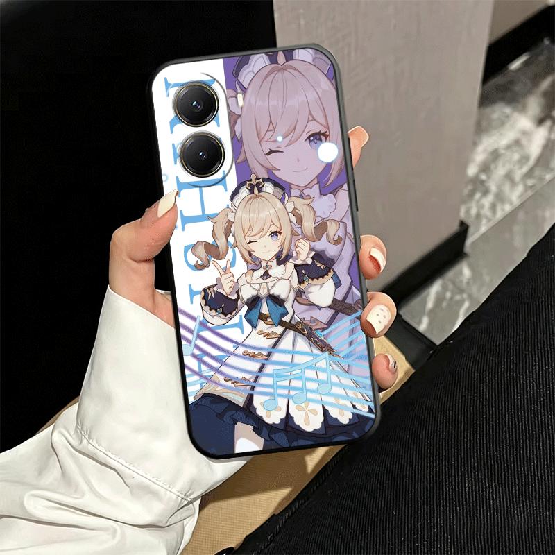 

Мягкий чехол для телефона Genshin Impact Anime для Xiaomi Poco X5 X6 X7 X8 Pro Max X3 F7 F8 Ultra M8 M7 M6 M5 Redmi 15 15C 14C 13C 12C X4 Xiaomi Poco F6 Pro