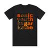 2025 Nuova Maglietta da Uomo Sonic Youth Rock Art Harajuku in Puro Cotone a Maniche Corte Larghe da Uomo e da Donna