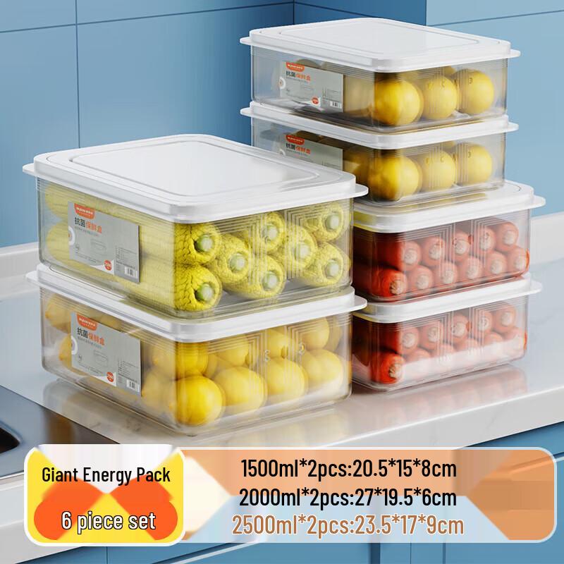 Jiabangshou Refrigerator Food Storage Container Set
