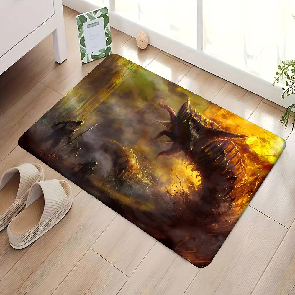 Dungeons And Dragons Entrance Door Mat Nordic Style Home Doormat Bathroom-Toilet Mats Bedroom Hotel Decor Mat