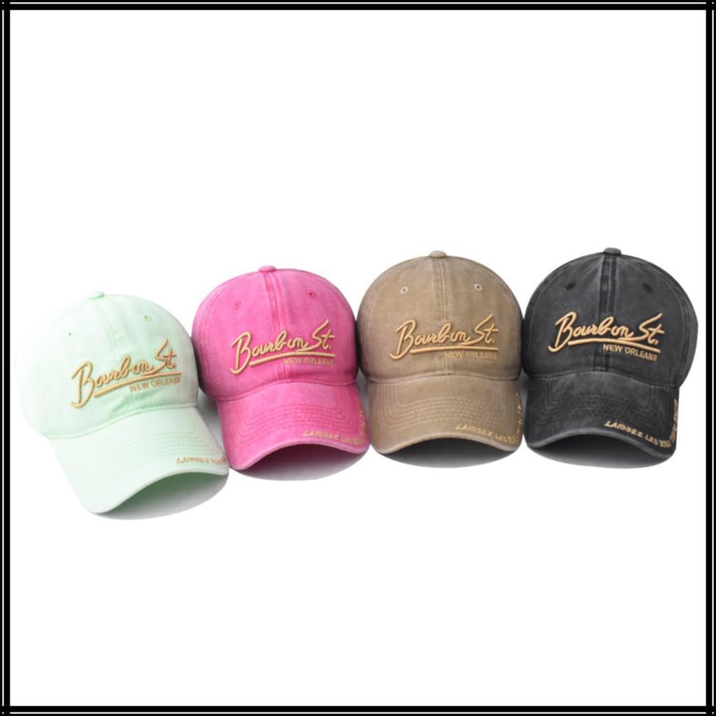 Baseball English Letter Size CZA422 [White Fang] Hat, Cap, Cap, Embroidery, Stylish, Outdoor, Adjustable, Men's, Women's, (Black)