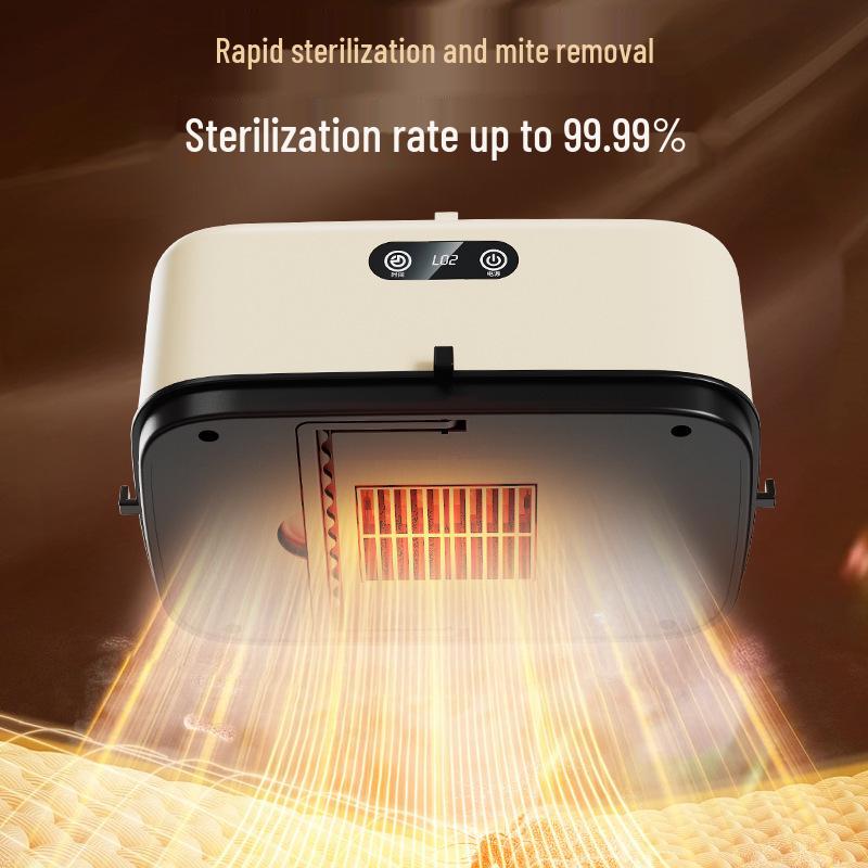 Portable Smart Clothes Dryer with Ion Quick Dry & Sterilization - Compact, Automatic, Foldable Storage.