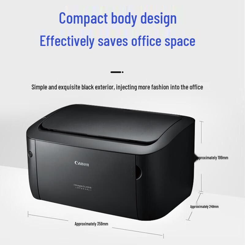 Canon A4 Black and White Laser Printer CN plug (adapter included)