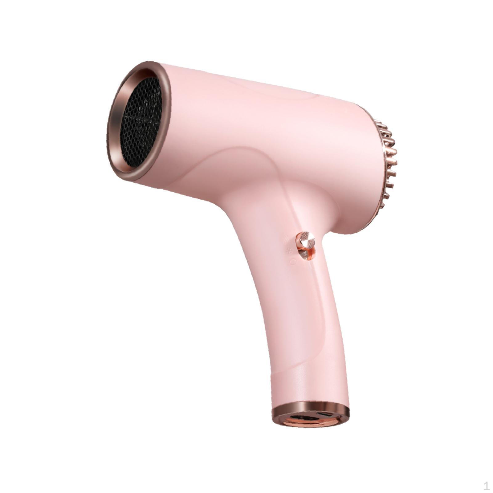 

Портативный фен для волос Blow Элегантный легкий малошумный фен для быстрого высыхания и ухода за волосами розовый