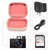 Hard Case Digital Camera Protective Case PU Camera Storage Bags  Camping Travel Cosmetics