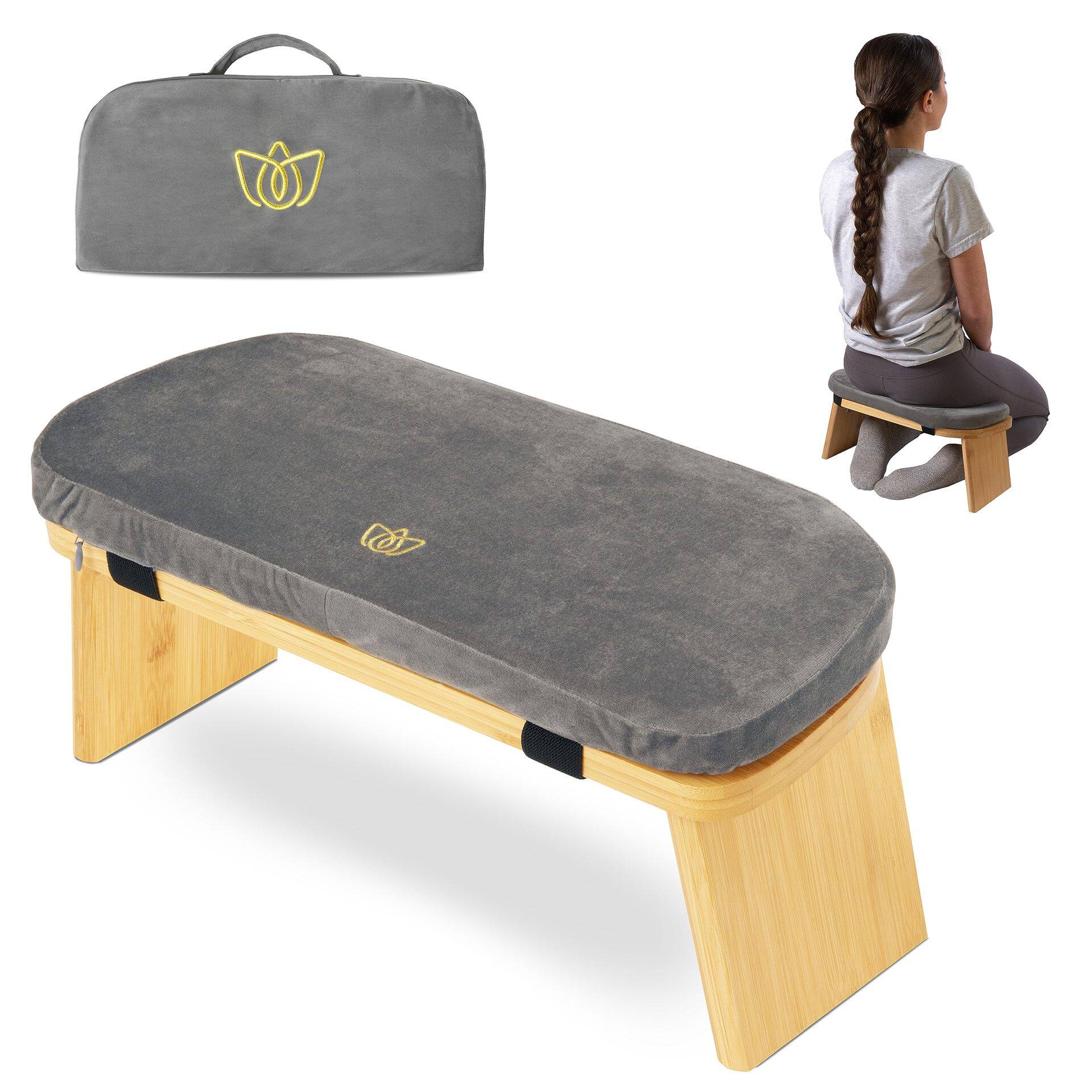 Meditation Kneeling Stool for Zen Praying