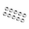 10 Pcs Shaft Collar Electroplate Ferronickel Shaft Lock Collar Ring5.1mm