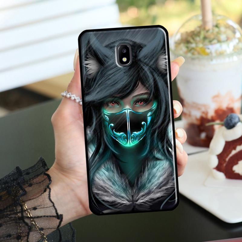 Anime Girl Mask Case For Samsung Galaxy M06 M16 M36 M56 M15 M11 M31 M21 M53 M13 M32 M52 M35 M55 M14 M34 M54
