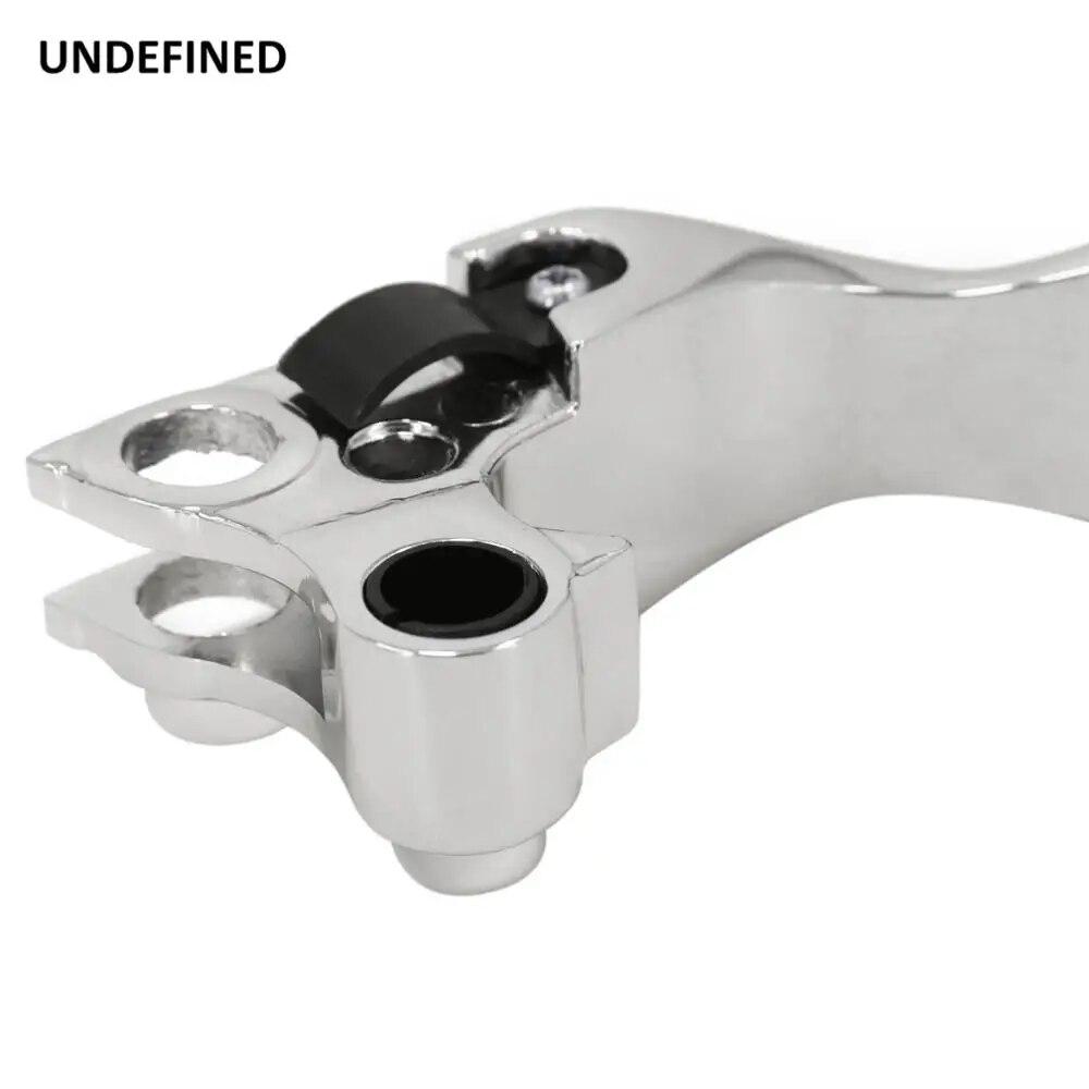 Chrome Motorcycle Brake Clutch Lever Cable Shifter Levers For Harley Sportster XL Touring Road King Electra Glide Softail Dyna