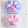 2pc/set Soft Cat Paw Squeeze Toy TPR Cat Paw Pinch Toy Sensory Toy Cartoon Fidget Toy  Children