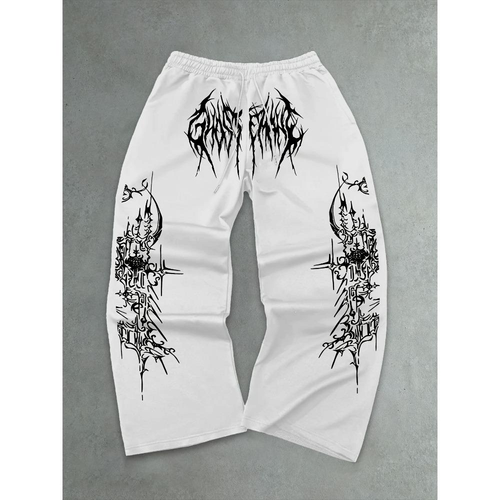 

Men s Versatile Solid Color Drawstring Loose-fit Casual Sports Pants, Suitable for Outdoor and Home Wear in Spring and Autumn S