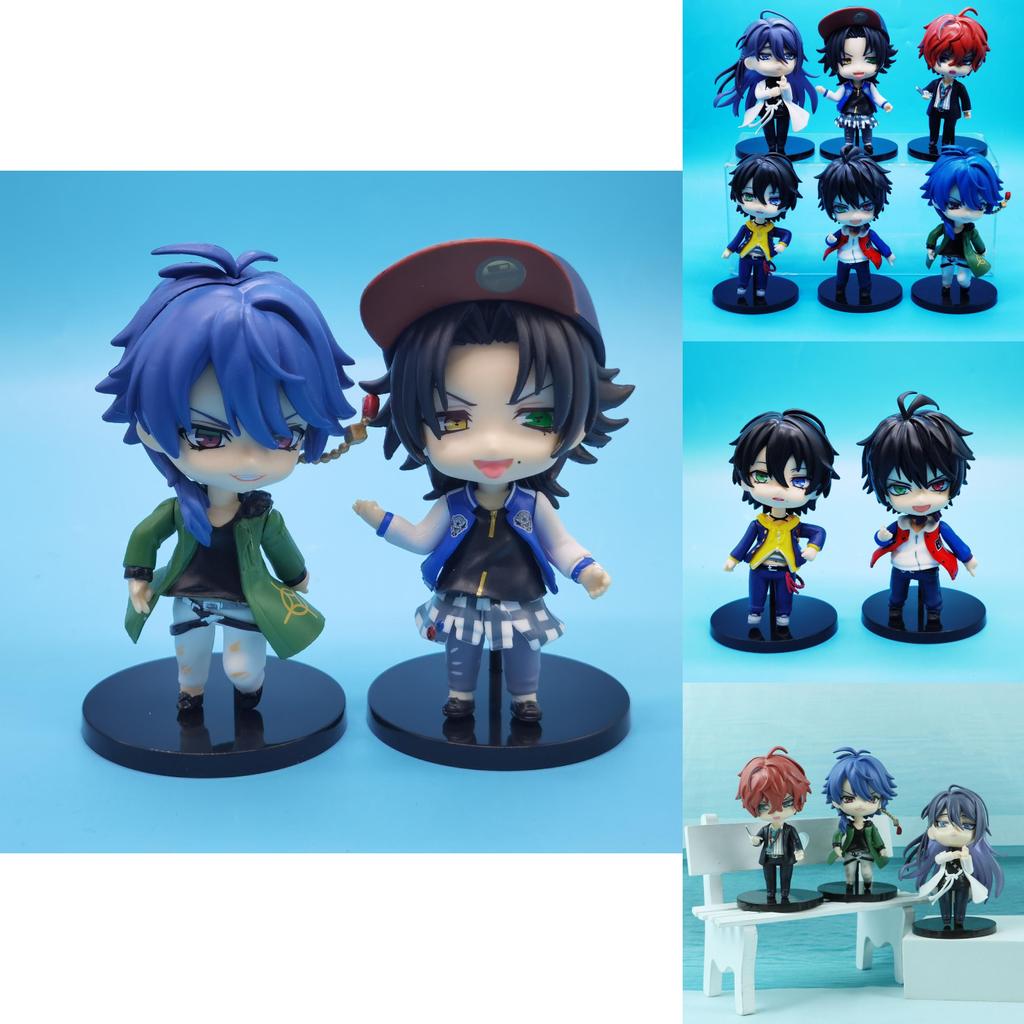 Charming 6 Variants Q Version Hypnotic Microphone Anime Collectible Doll For Fun