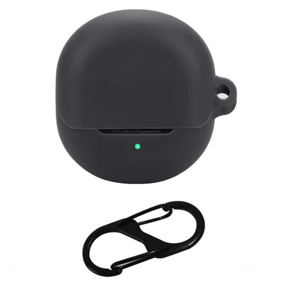For SoundPEATS Air5 Lite Silicone Case with Anti Lost Buckle Bluetooth-compatible Earphones Protective Cover