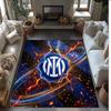 Borussia Dortmund Printed Flannel Area Rug Non Slip Soft Polyester Floor Carpet Indoor Decor Mat for Bedroom Living Room Sofa