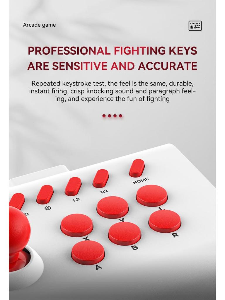 Arcade Joystick for King of Fighters & Street Fighter - Android, iOS, PC & TV Controller