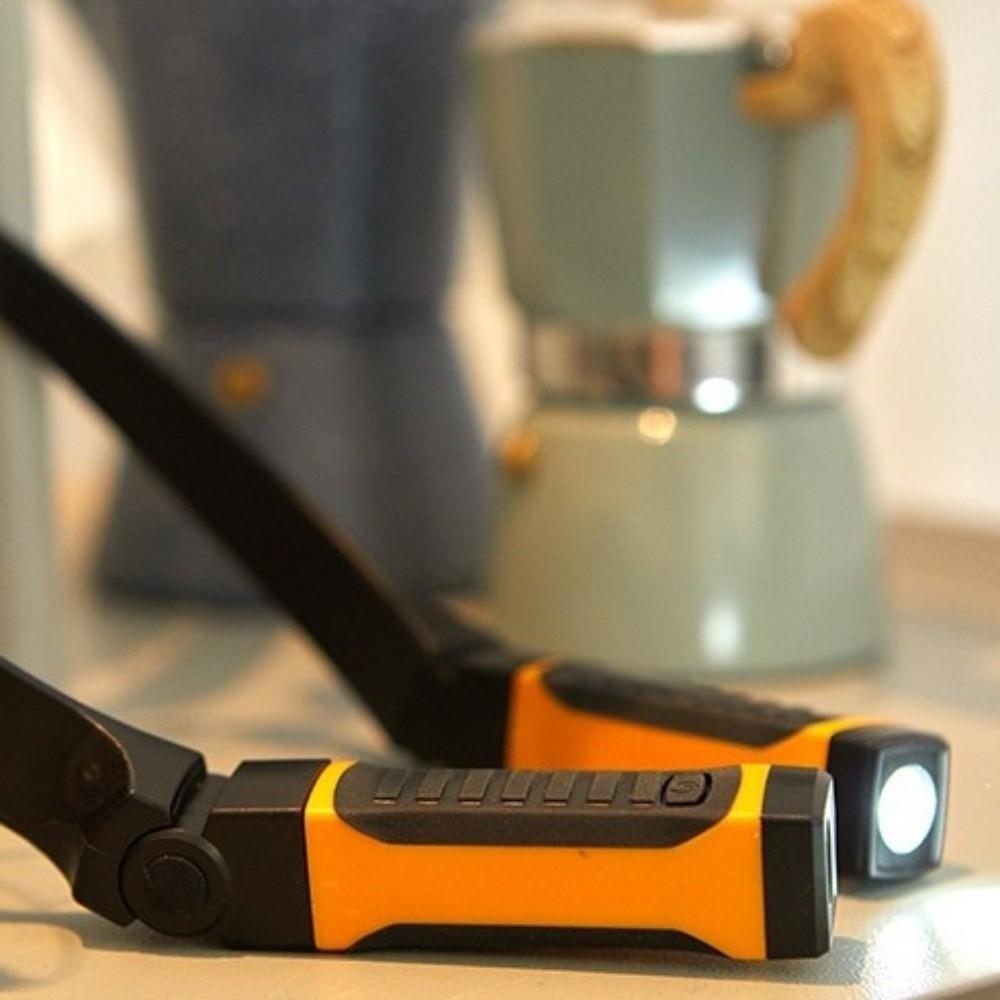 Rechargeable LED Neck Light Long-lasting Two Brightness Levels Work Light Super Bright Bendable Arms Reading Light Reading