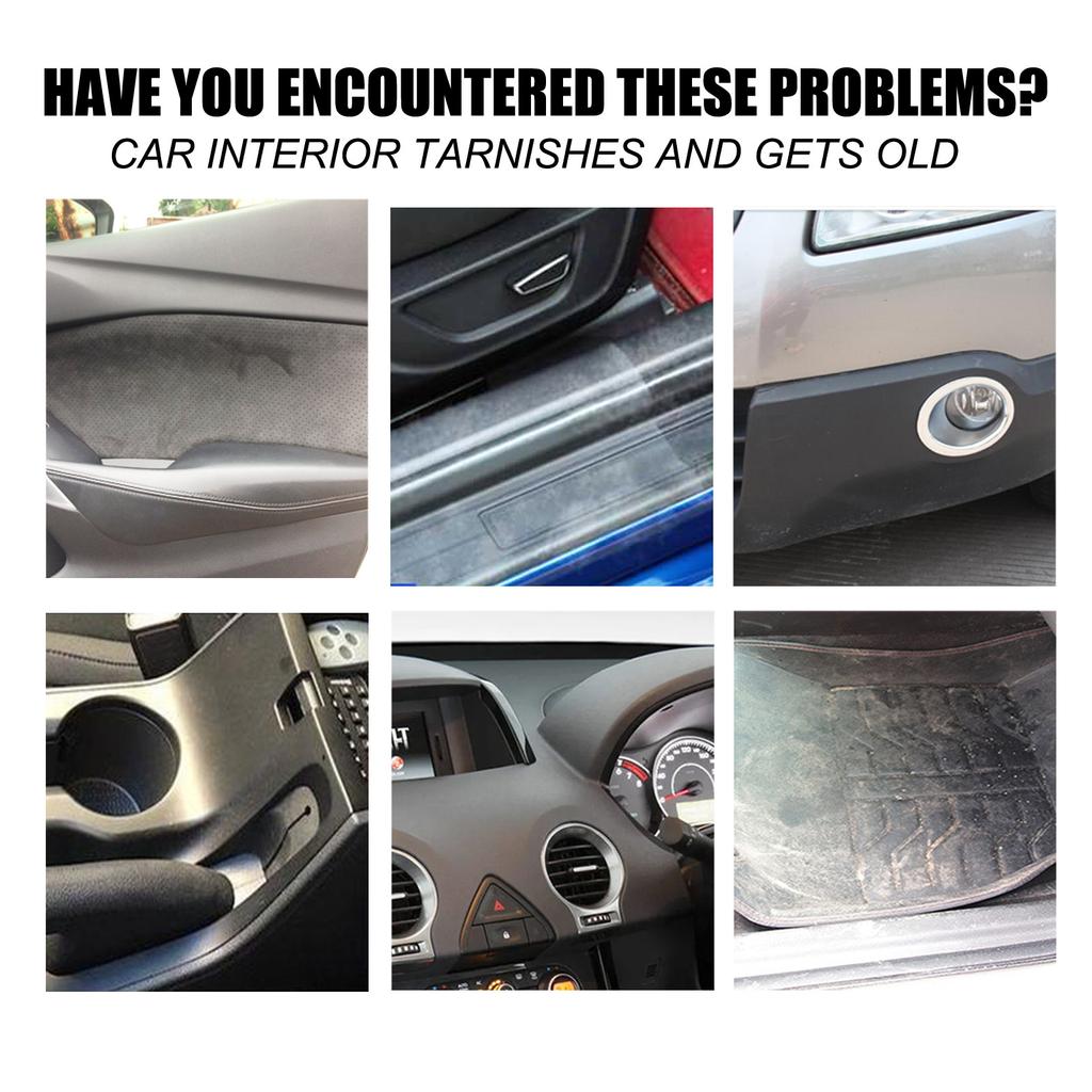 Car Ceramic Coating Plastic Refurbish Agent Plastic Refurbishment Parts Refurbish Leather Restorer Interior Detailer Restoration