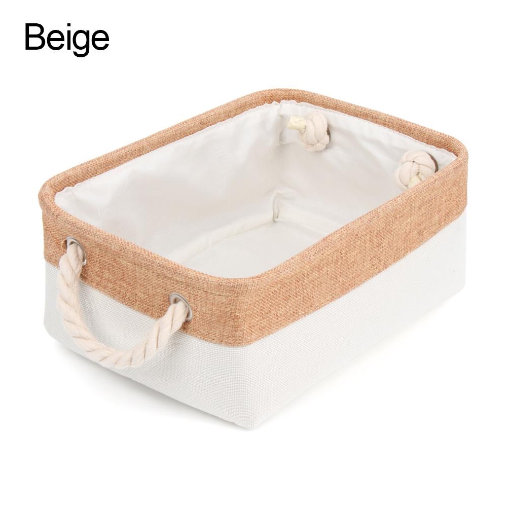 Home Supplies Sundries Sorting Basket Folding Linen Organizer Box Underwear Socks Baby Toys Storage Basket