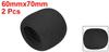 Uxcell Mic Foam Cover 60mm Black 2pcs UC-60