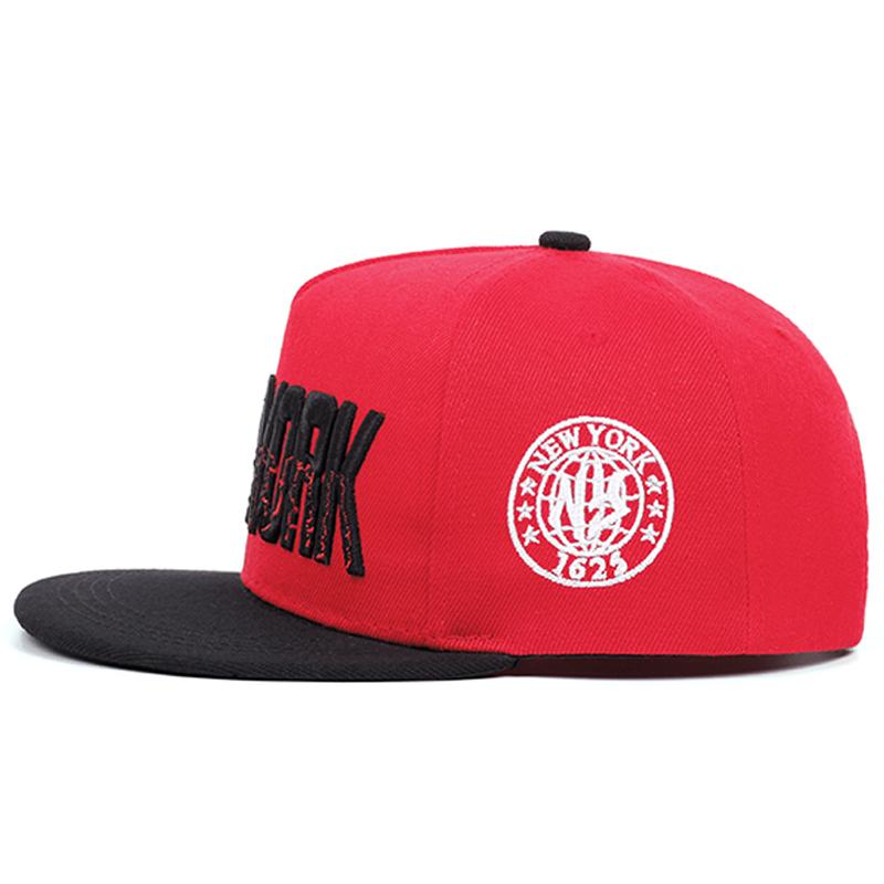 Simple Creative New Flat Brimmed Hat New York Embroidered Street Hip Hop Hat Daily Leisure Commuting Sunshade Baseball Hat