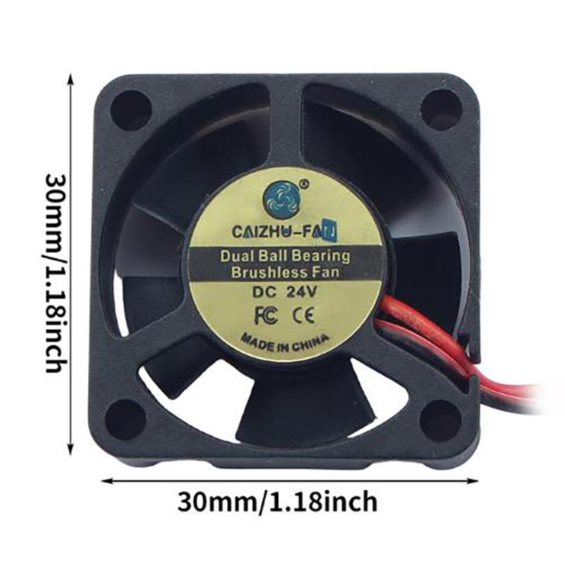 For Flashforge Adventurer 5M Pro 3010 Fan 24V Fast Heat Dissipation For 5M Pro Hotend Board