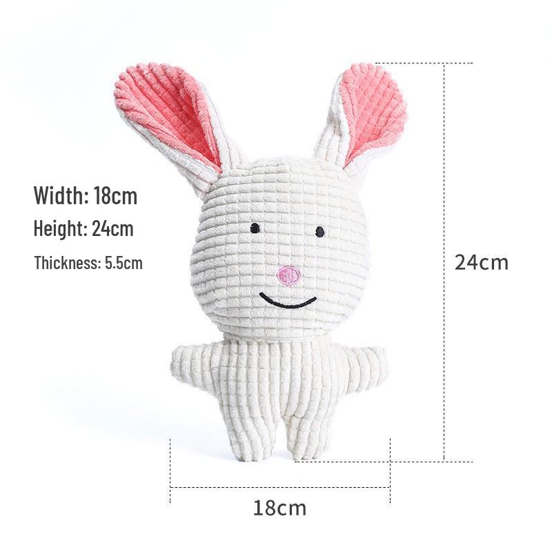 Popular Plush Pet Toy Set - Durable, Sounding Chew Toys for Dogs & Cats, Self-Entertainment & Boredom Relief
