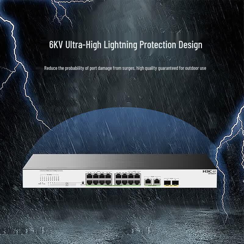 H3C US120GC-P Unmanaged 20-Port Gigabit PoE Switch