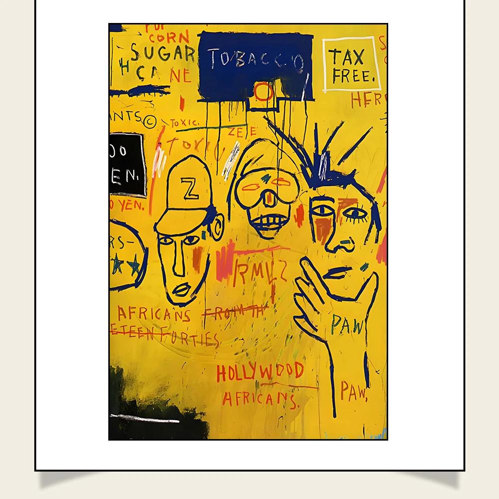 Street Graffiti Abstract Art Avant-Garde Canvas Poster Modern Wall Art Painting Print Pictures Restaurant Shop Home Decor Murals