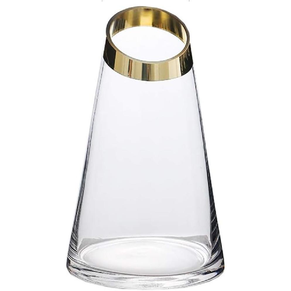 

Indoor Gardening Flower Arrangement Clear Glass Vase, 3 Styles Hydroponic Vase Bedroom Kitchen Restaurant Vase Modern Thick Vase Rose vases (Color : 8*8*21CM чистий