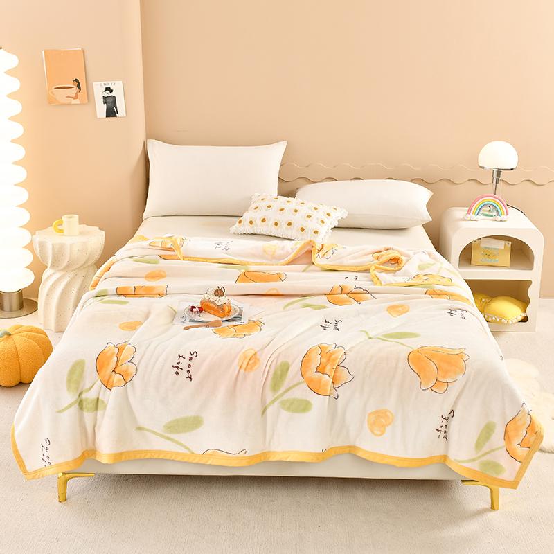 Vintage Floral Plant Pattern Throw Blanket Luxury Bed Blankets Cozy Plush Warm Home Decor Sofa Couch Chair Flannel Blanket