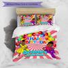 3pcs Gracie's Corner1 pattern bedding set duvet cover set includes duvet cover &pillowcases, perfect all season bedroom decoration & gift