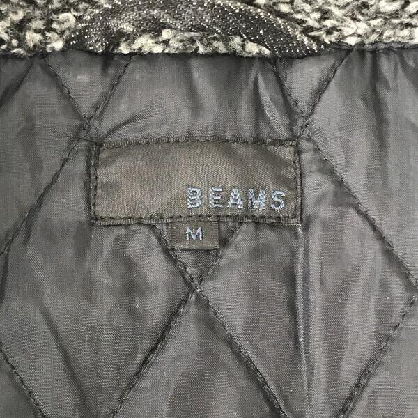 BEAMS Black Denim Blouson Coverall [Men M] Jacket(USED)