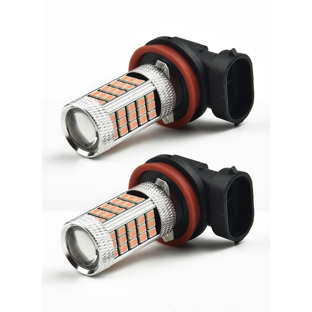 Pink Purple H11/H8 LED Fog Driving Lights  for DRL Bulbs Car Accessories