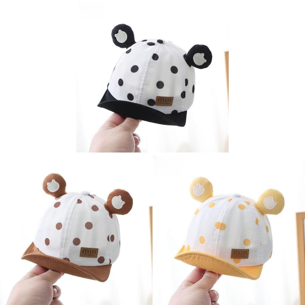 Childrens Cartoon Bear Baby Sun Hat With Breathable Cotton For Spring Outings